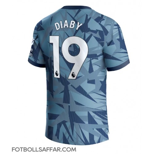 Aston Villa Moussa Diaby #19 Tredjeställ 2023-24 Kortärmad